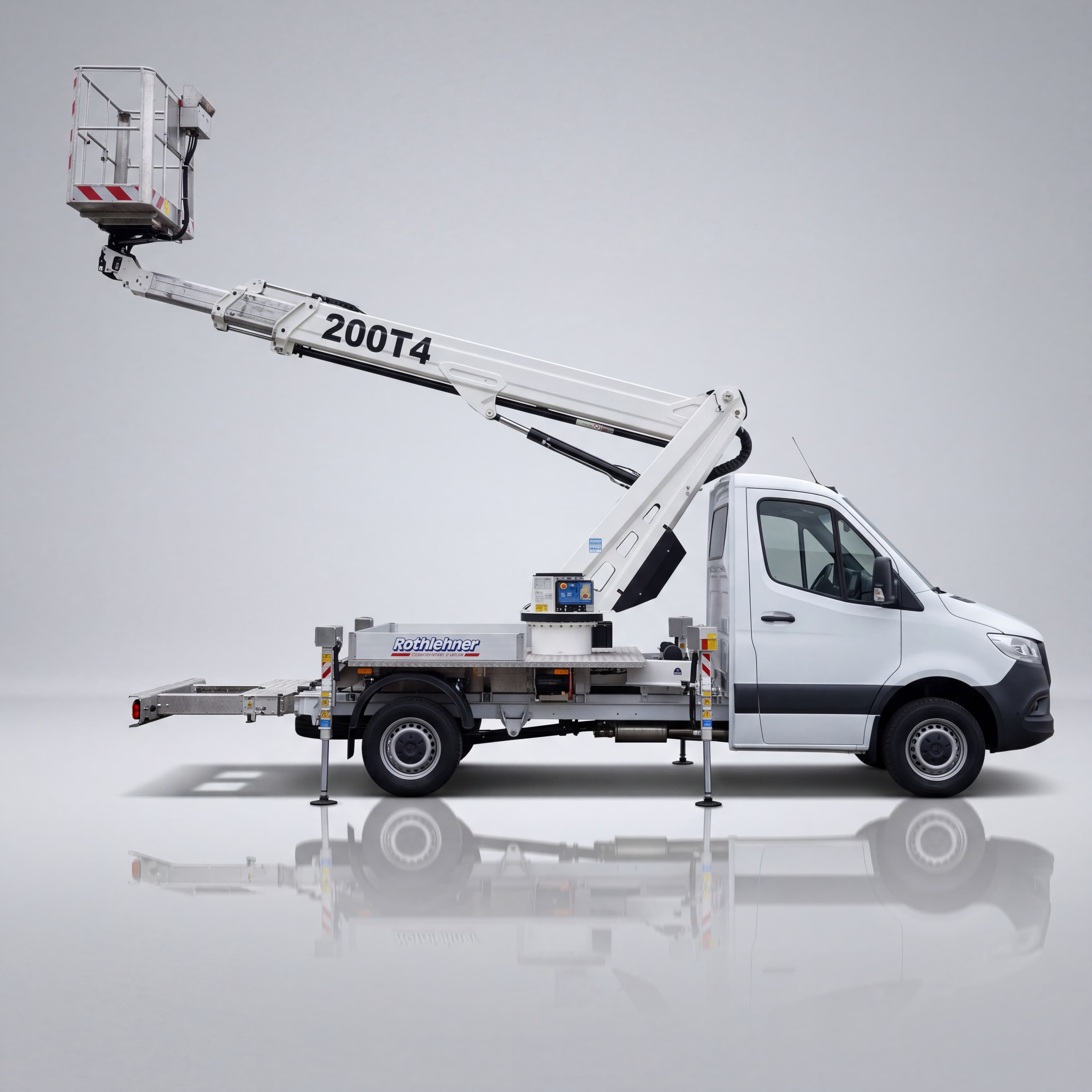 Mercedes Benz Sprinter Bilmontert Lift